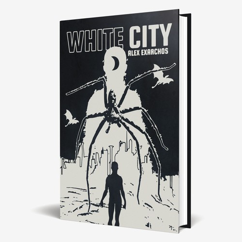 Comic book cover with the title 'Sci-fi Book Cover'