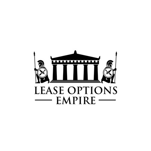 Course design with the title 'Lease Option Empire Logo'