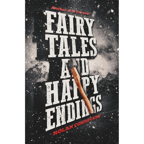 Winter book cover with the title 'Fairy Tales and Happy Endings'