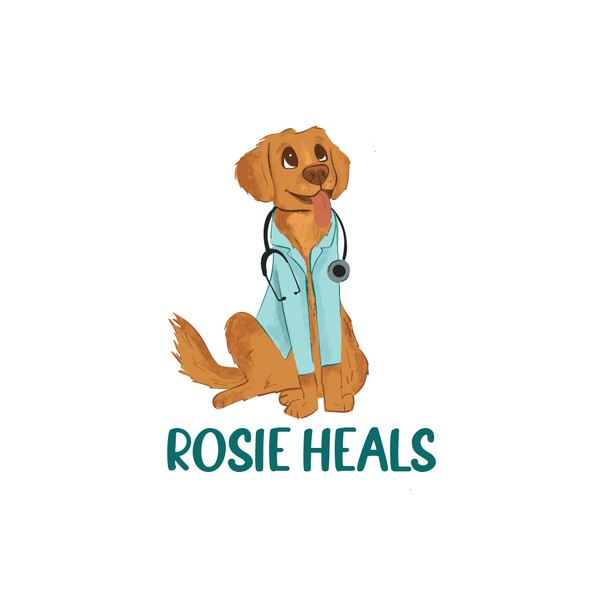 Shop design with the title 'R%osie heals'