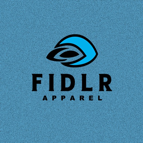 Crab logo with the title 'FIDLR Apparel'