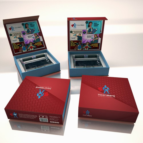 3D packaging with the title 'packaging design'