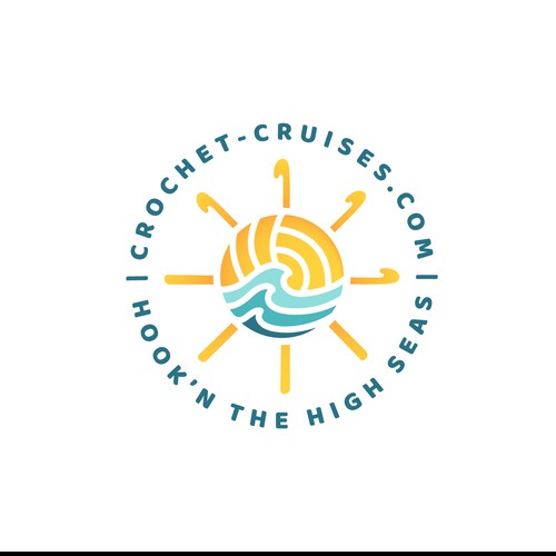 Crochet design with the title 'Crochet-Cruises.com'