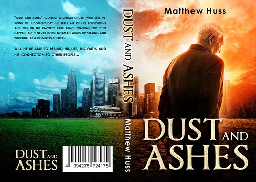 Creative book cover with the title 'Book cover for apocalyptic religious fiction book'