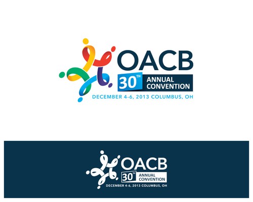 Full-color design with the title 'OACB 30th annual convention'