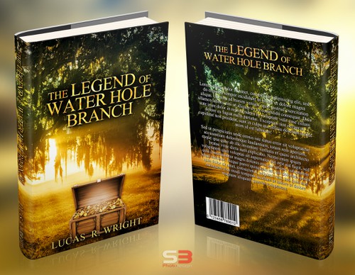 Legend design with the title 'Create a book cover for a story about lost Spanish Treasure!'