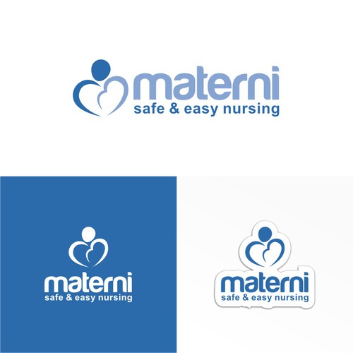 Nursing logo with the title 'Baby care'