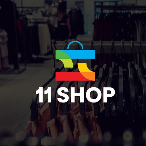 Web design logo with the title 'logo design for e-commerce website'