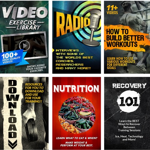 Strength design with the title 'Banner Design'