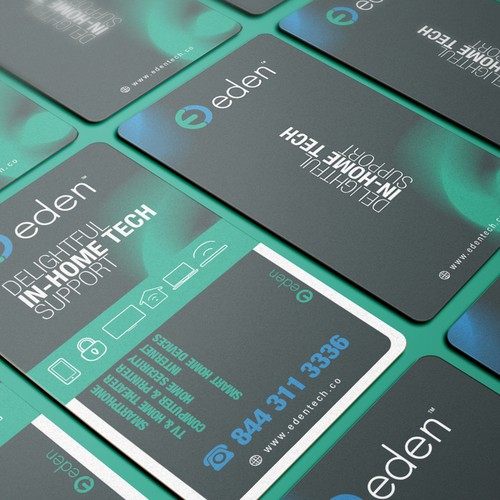 Balanced design with the title 'Vibrant Confidance Card '