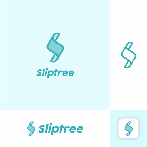 Invoice design with the title 'Sliptree'