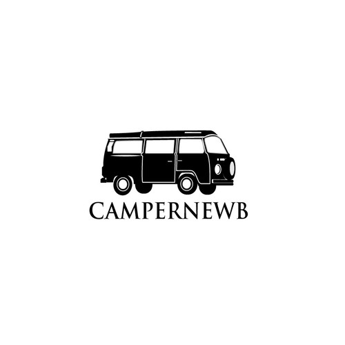 Camper logo with the title 'Logo concept for Campernewb'