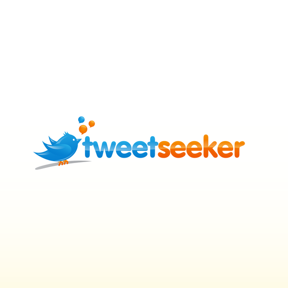 Twitter logo with the title 'TweetSeeker'