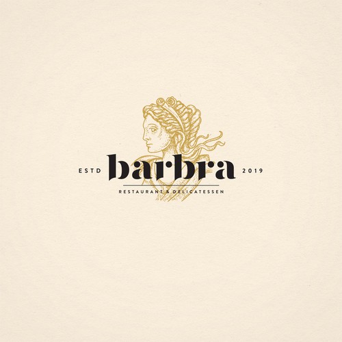 Illustrative design with the title 'Hand drawn illustrative logo with customized lettering'