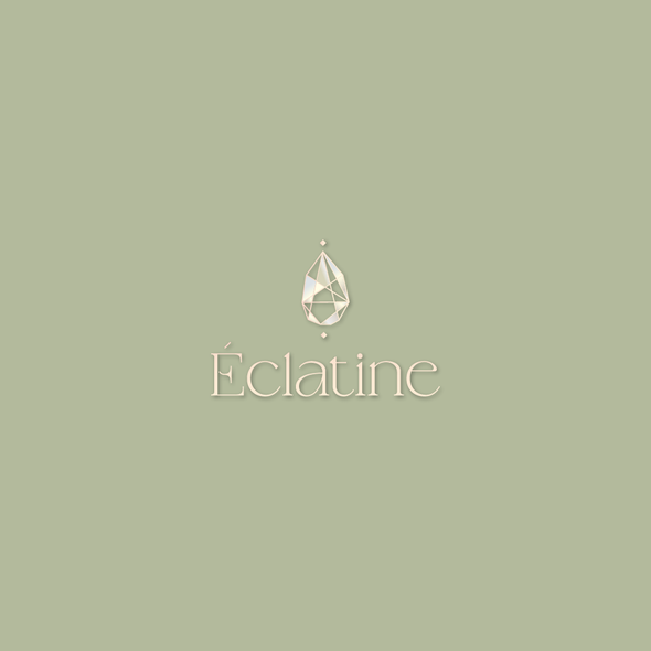 Timeless design with the title 'logo for Éclatine'