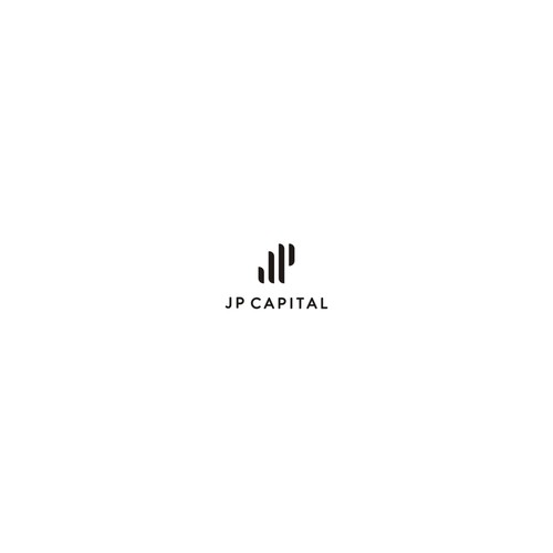Capital brand with the title 'JP Capital - Logo Design'