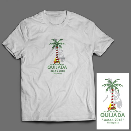 Christmas t-shirt with the title 'Xmas T-shirt'