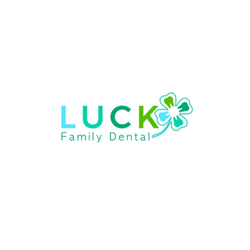 Dental logo with the title 'LUCK FAMILY DENTAL'