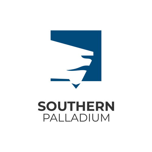 Mining logo with the title 'A Professional Logo Design For Southern Palladium'