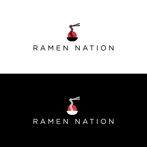 Japanase restaurant logo with the title 'Ramen Nation (3)'