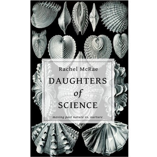 Black and white book cover with the title 'Book cover for a memoir'