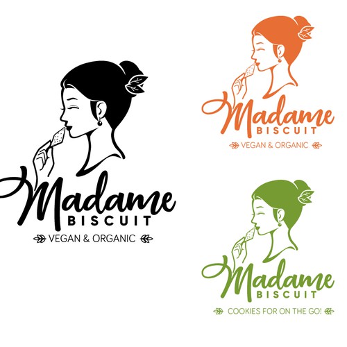 Reeses logo with the title 'Logo concept for madame biscuit'