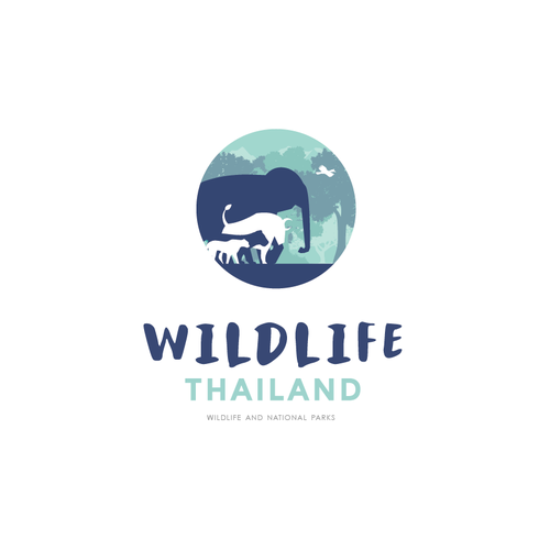 Thai logo with the title 'Wildlife Thailand'