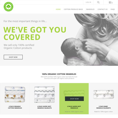 Designer store baby websites