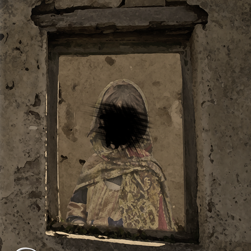 Powerful book cover with the title 'Middle-Eastern Woman's Rights Novel'