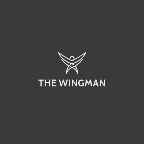 Man logo with the title 'The Wingman'