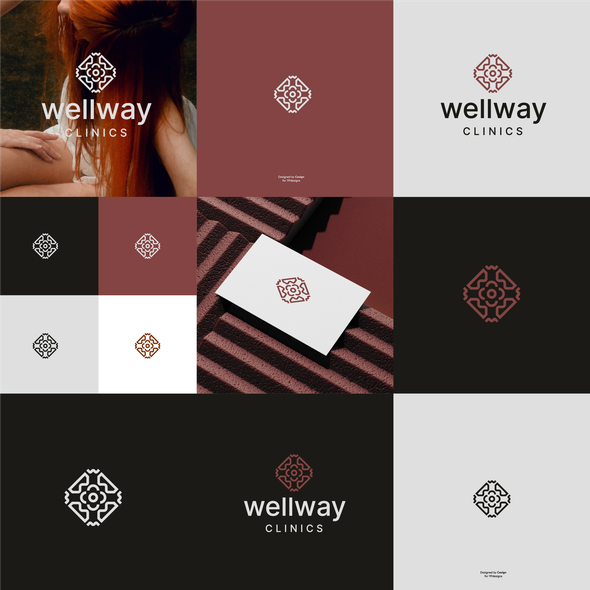 W logo with the title 'WellWay Clinics'