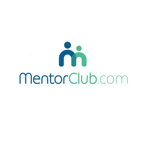 Student design with the title 'Logo design for a website that promotes mentoring'