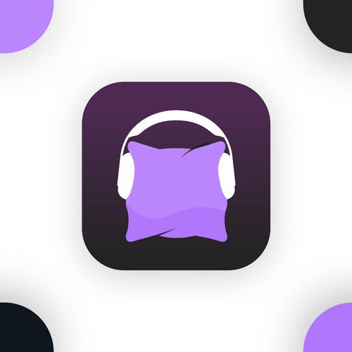 Audio design with the title 'App Icon design'