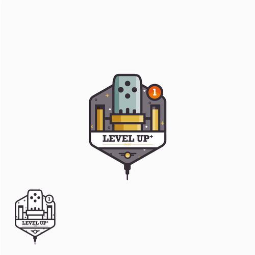 Game brand with the title 'Gaming Radio'