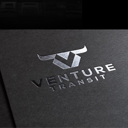 Futuristic brand with the title 'Venture'