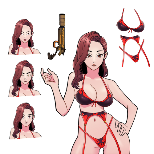 Asset design with the title 'NFT'