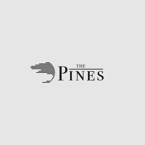 Evergreen logo with the title 'The Pines Concept'