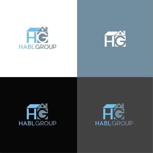 White brand with the title 'Logo for Habl Group'