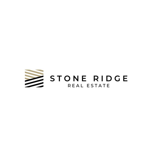 Developer logo with the title 'Logo Identity for Stone Ridge Real Estate'