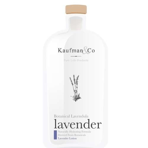 Skincare packaging with the title 'Design for skincare product'