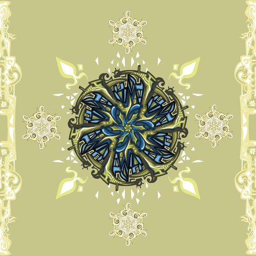 Ornament artwork with the title 'Ornament'