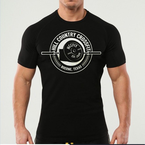 CrossFit logo with the title 'Bold logo contest for cross fit gym'