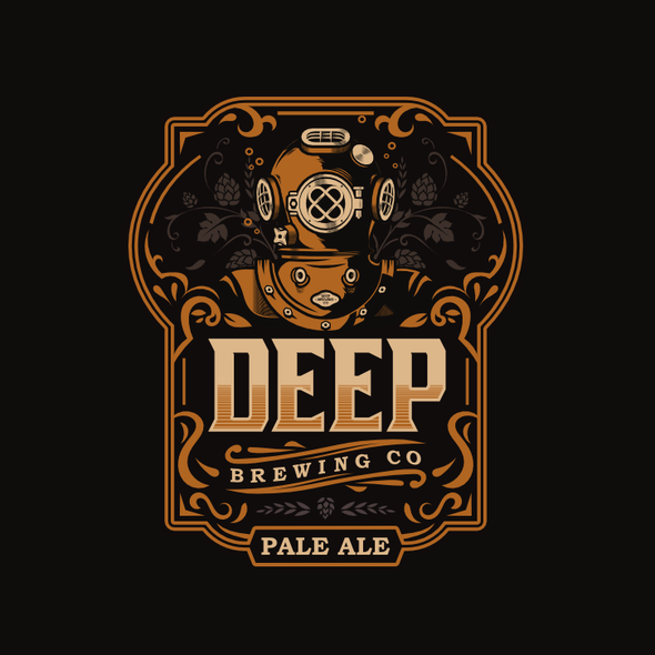 Deep logo with the title 'Deep Brewing Co.'