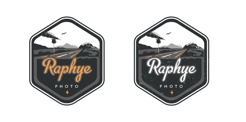 Logo illustration with the title 'Personal Logo for Advertising Photographer'