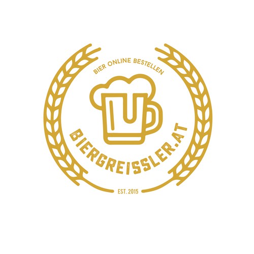 Barley logo with the title 'Biergereissler.at'
