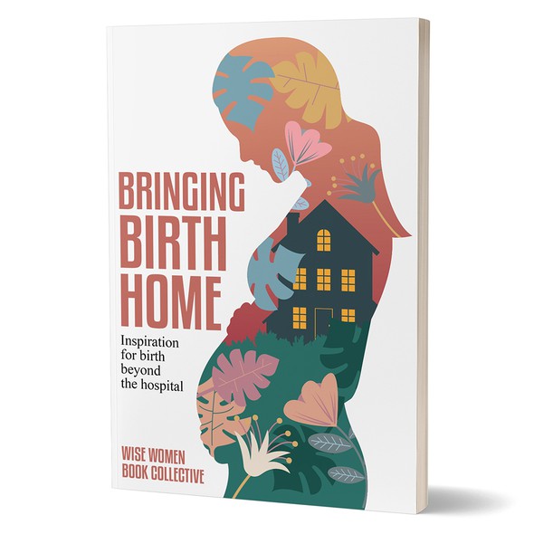 Pregnancy design with the title 'Book cover'