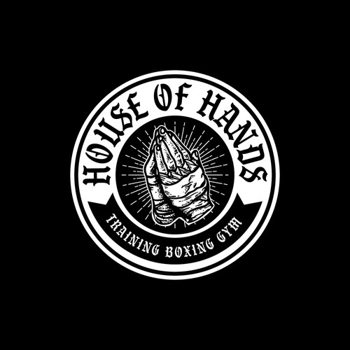 Boxing-gloves logo with the title 'House Of Hands'