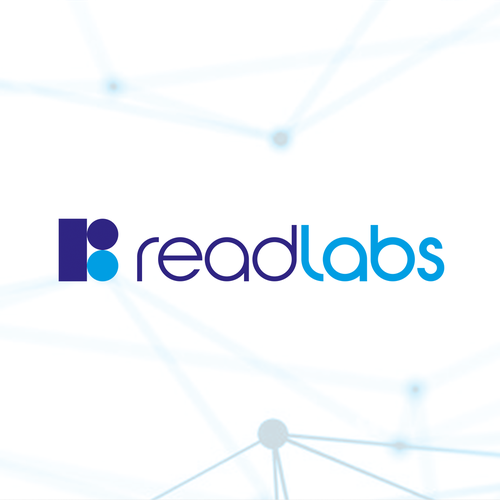 Advertising design with the title 'Smart LOGO for a smart company using sophisticated AI '