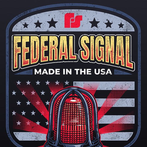 Industrial t-shirt with the title 'Federal Signal'