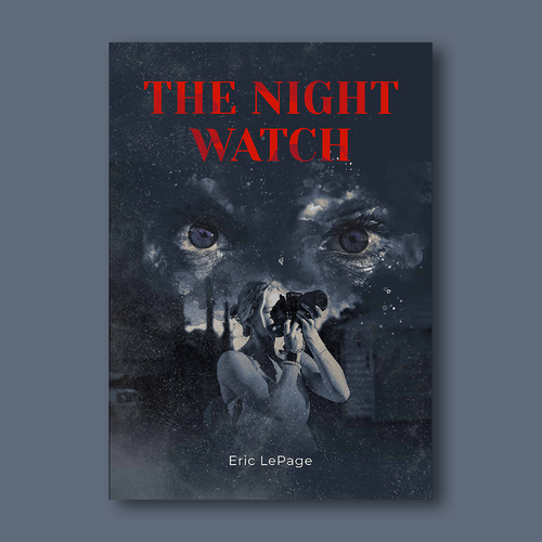 Photo book cover with the title 'Book cover design'